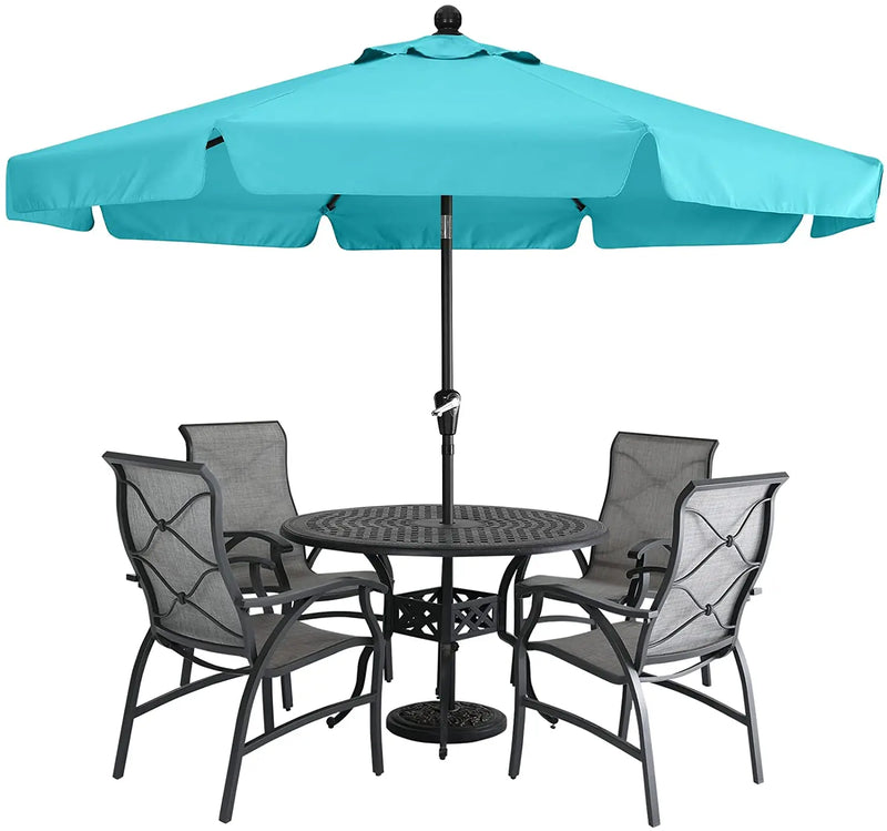 Load image into Gallery viewer, MASTERCANOPY 7.5FT/9FT Valance Patio Umbrella for Outdoor Table Market-CA
