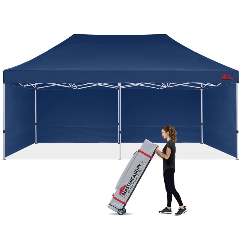 Load image into Gallery viewer, Mastercanopy Lite-30 Commercial Canopy Tent with Sidewalls - 10x10, 10x15, 10x20
