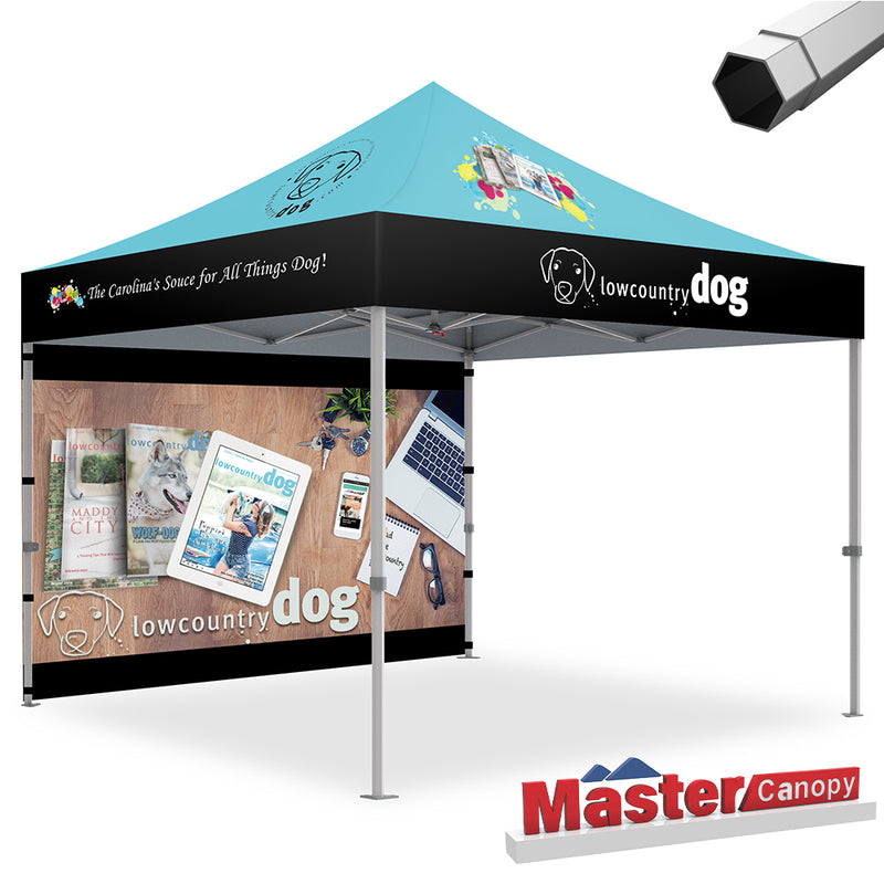 Load image into Gallery viewer, Mastercanopy Core-35 Custom Canopy Tent Heavy Duty Pop‑up Personalized 10x10, 10x15, 10x20