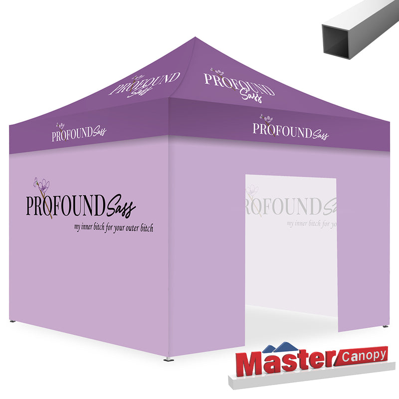 Load image into Gallery viewer, Mastercanopy Lite-30 Custom Canopy Tent Deluxe Easy Pop‑up Personalized 10x10, 10x15, 10x20