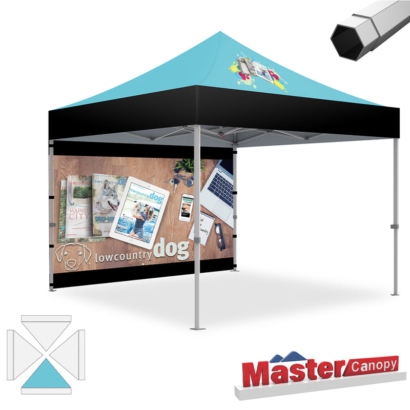 Load image into Gallery viewer, Mastercanopy Core-35 Custom Canopy Tent Heavy Duty Pop‑up Personalized 10x10, 10x15, 10x20