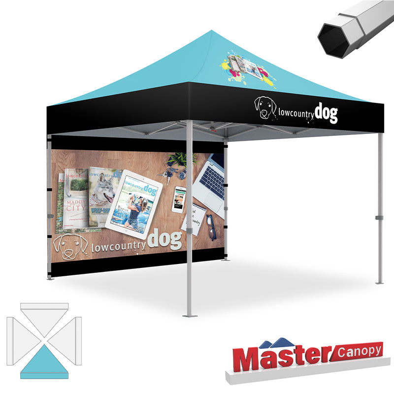 Load image into Gallery viewer, Mastercanopy Core-35 Custom Canopy Tent Heavy Duty Pop‑up Personalized 10x10, 10x15, 10x20