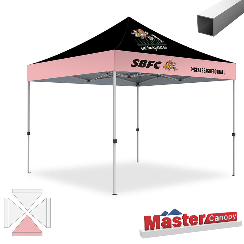 Load image into Gallery viewer, Mastercanopy Lite-30 Custom Canopy Tent Deluxe Easy Pop‑up Personalized 10x10, 10x15, 10x20