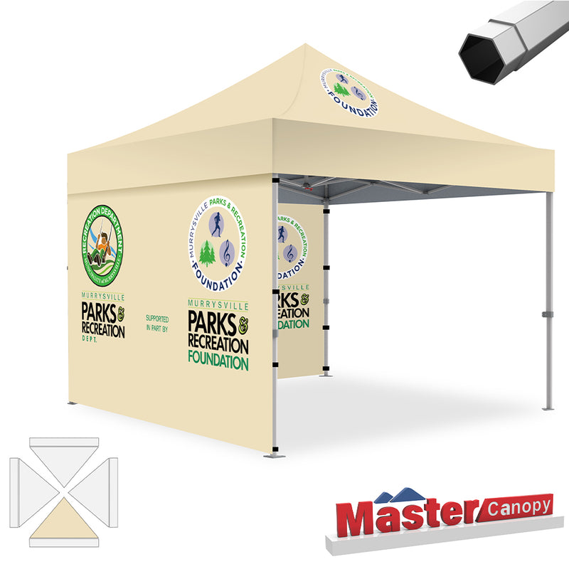 Load image into Gallery viewer, Mastercanopy Core-35 Custom Canopy Tent Heavy Duty Pop‑up Personalized 10x10, 10x15, 10x20