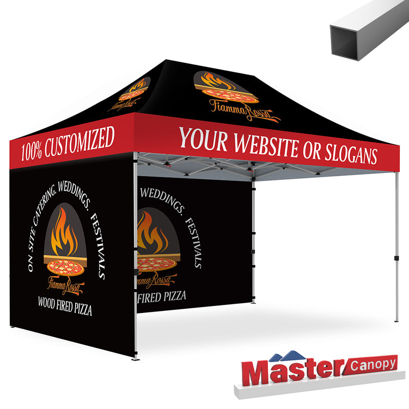 Load image into Gallery viewer, Mastercanopy Lite-30 Custom Canopy Tent Deluxe Easy Pop‑up Personalized 10x10, 10x15, 10x20