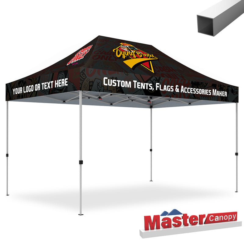 Load image into Gallery viewer, Mastercanopy Lite-30 Custom Canopy Tent Deluxe Easy Pop‑up Personalized 10x10, 10x15, 10x20