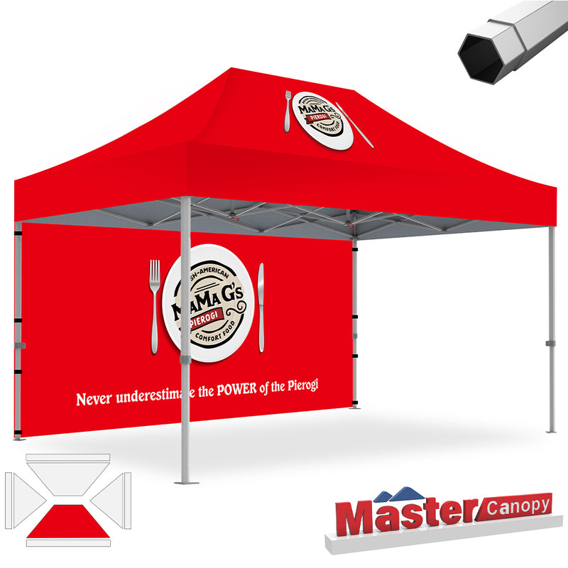 Load image into Gallery viewer, Mastercanopy Core-35 Custom Canopy Tent 10x15 Heavy Duty Pop‑up Personalized