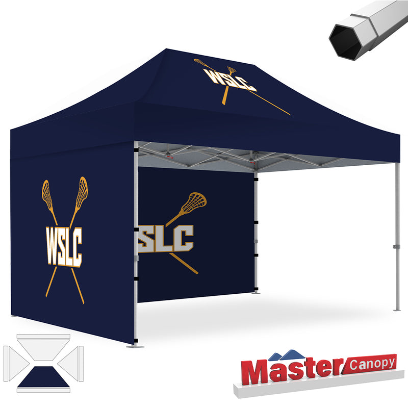 Load image into Gallery viewer, Mastercanopy Core-35 Custom Canopy Tent 10x15 Heavy Duty Pop‑up Personalized