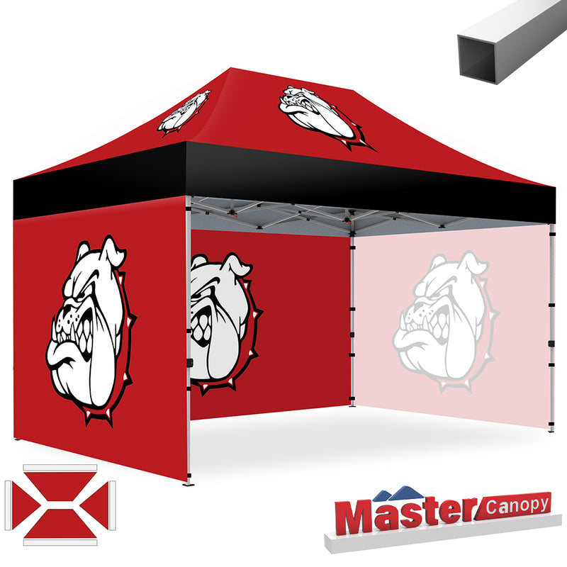 Load image into Gallery viewer, Mastercanopy Lite-30 Custom Canopy Tent Deluxe Easy Pop‑up Personalized 10x10, 10x15, 10x20