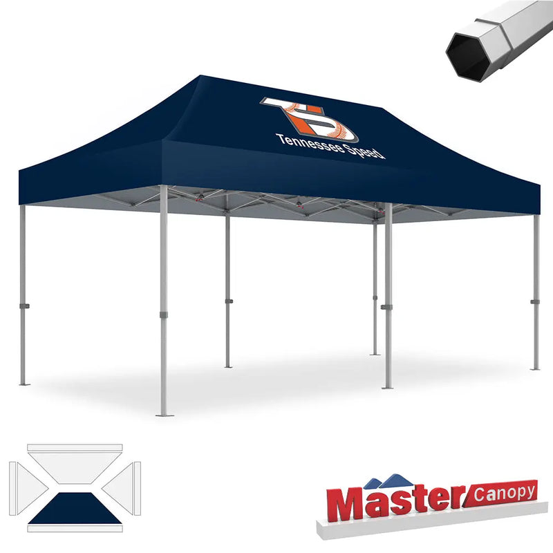 Load image into Gallery viewer, Mastercanopy Core-35 Custom Canopy Tent Heavy Duty Pop‑up Personalized 10x10, 10x15, 10x20