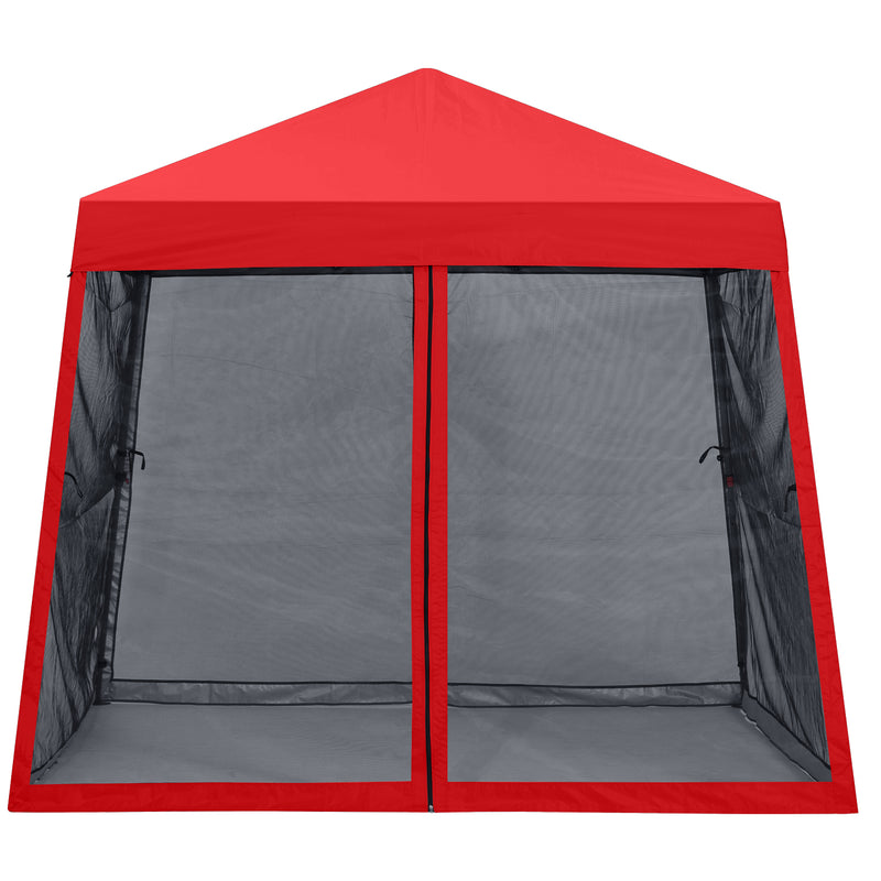 Load image into Gallery viewer, Leisure Sports Stable Pop-Up Canopy Tent with Mosquito Netting - 8x8, 10x10, 11x11