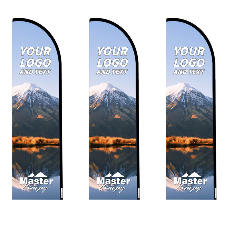 Load image into Gallery viewer, Custom Blade Flag 8 FT, 10 FT, 12 FT