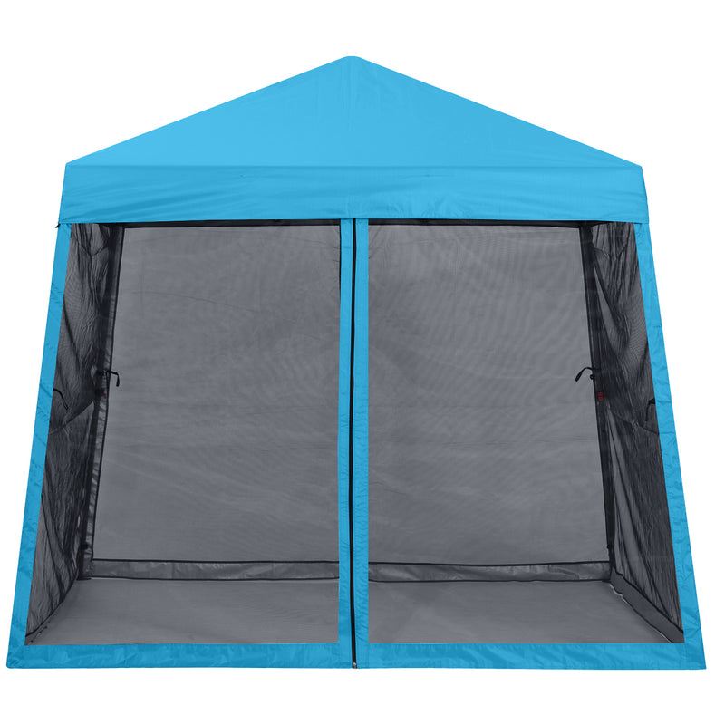 Load image into Gallery viewer, Leisure Sports Stable Pop-Up Canopy Tent with Mosquito Netting - 8x8, 10x10, 11x11