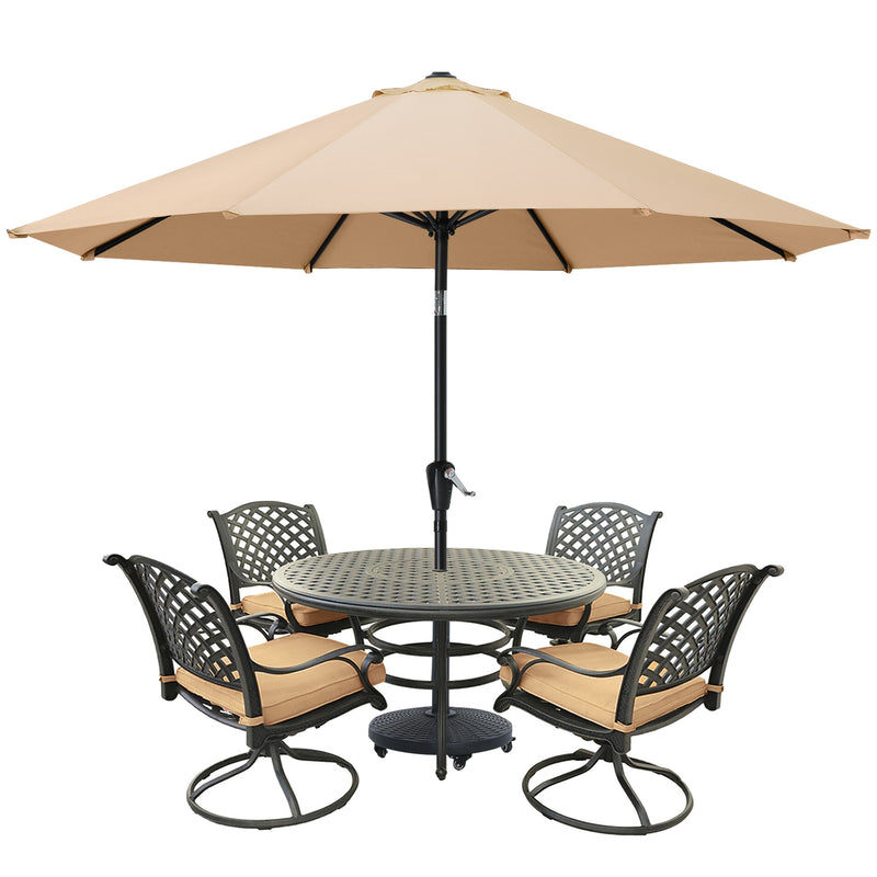 Load image into Gallery viewer, MASTERCANOPY Patio Umbrella for Outdoor Market Table 8 Ribs