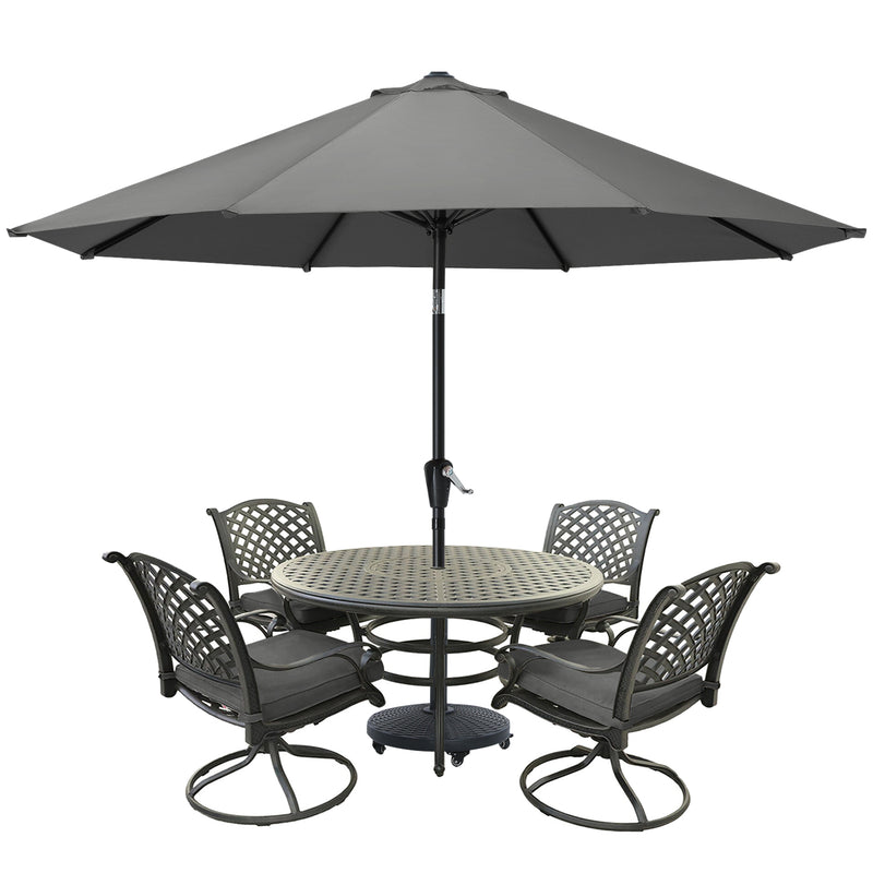 Load image into Gallery viewer, MASTERCANOPY Patio Umbrella for Outdoor Market Table 8 Ribs