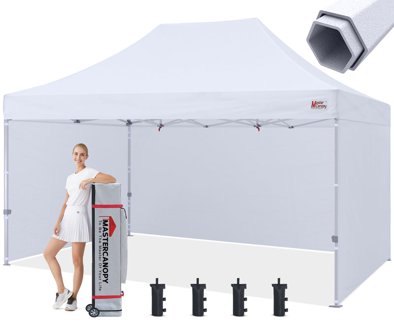 Load image into Gallery viewer, Mastercanopy Core-35 Premium Heavy Duty Instant Canopy Tent with Sidewalls - 10x10, 10x15, 10x20