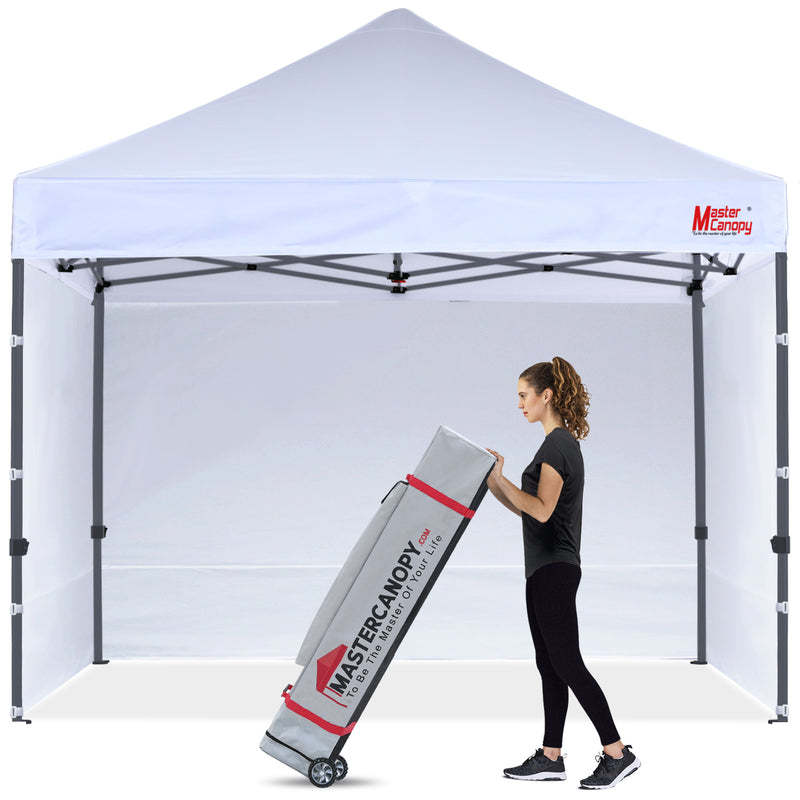 Load image into Gallery viewer, Leisure Sports Easy Pop-Up Canopy Tent with Sidewalls - 8x8, 10x10, 12x12