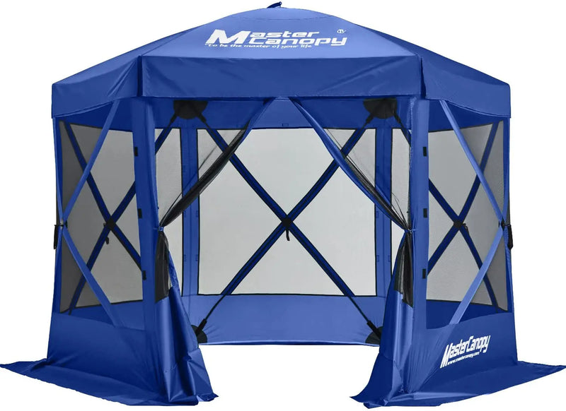 Load image into Gallery viewer, 10x10/12x12 Portable Screen House Room Pop up Gazebo Outdoor Camping Tent