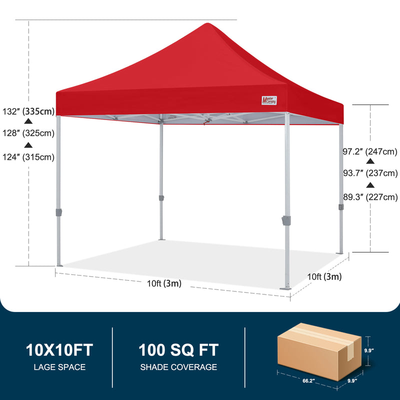 Load image into Gallery viewer, Mastercanopy Lite-30 Commercial Canopy Tent Instant Shelter - 10x10, 10x15, 10x20