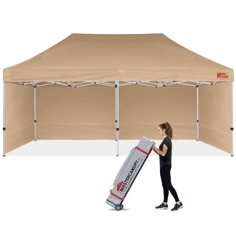 Load image into Gallery viewer, Mastercanopy Lite-30 Commercial Canopy Tent with Sidewalls - 10x10, 10x15, 10x20