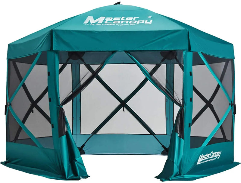 Load image into Gallery viewer, 10x10/12x12 Portable Screen House Room Pop up Gazebo Outdoor Camping Tent
