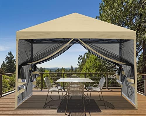 Load image into Gallery viewer, 8x8, 10x10 Leisure Sports Pop-Up Easy Setup Outdoor Canopy Tent with Netting-CA