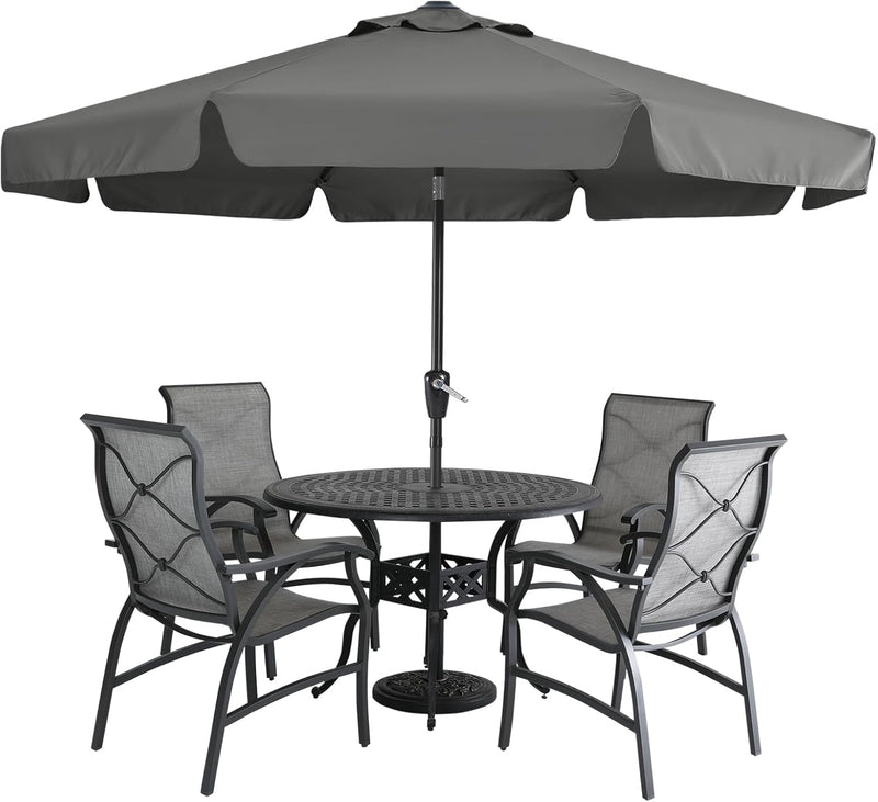 Load image into Gallery viewer, MASTERCANOPY 7.5FT/9FT Valance Patio Umbrella for Outdoor Table Market-CA
