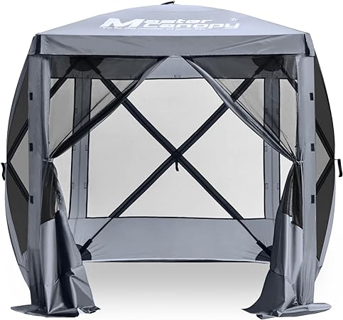 Load image into Gallery viewer, 10x10/12x12 Portable Screen House Room Pop up Gazebo Outdoor Camping Tent