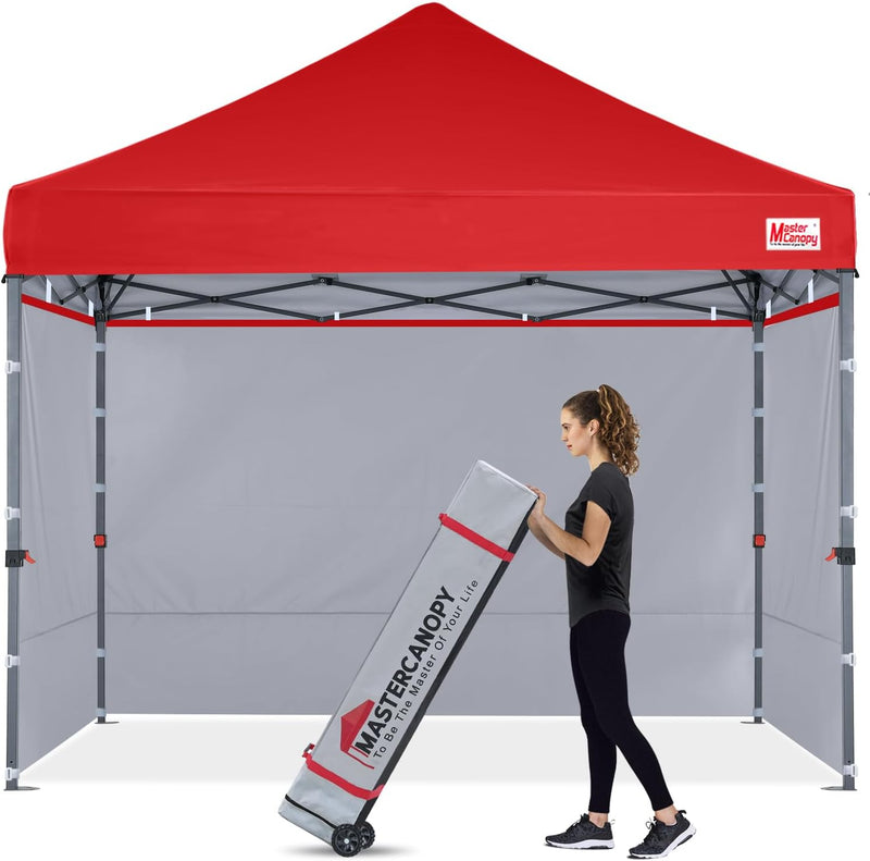 Load image into Gallery viewer, Leisure Sports Easy Pop-Up Canopy Tent with Sidewalls - 8x8, 10x10, 12x12