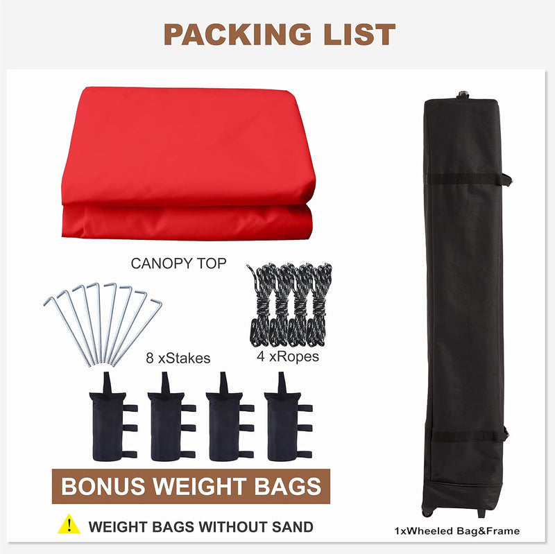 Load image into Gallery viewer, Leisure Sports Stable Pop-Up Canopy Tent with Mosquito Netting - 8x8, 10x10, 11x11