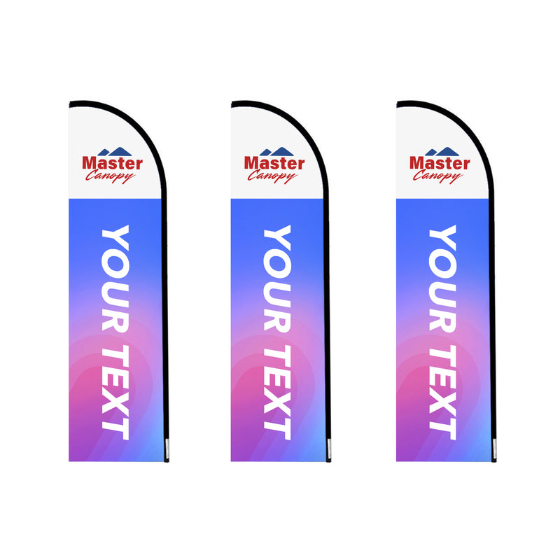 Load image into Gallery viewer, Custom Blade Flag 8 FT, 10 FT, 12 FT