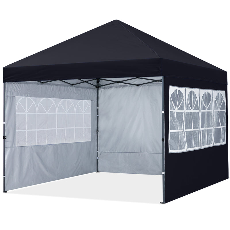 Load image into Gallery viewer, Leisure Sports Pop-Up Canopy Tent with Church Window Sidewalls - 10x10, 10x20