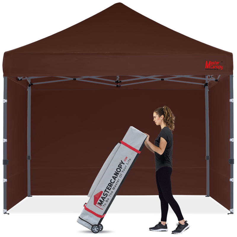 Load image into Gallery viewer, Leisure Sports Easy Pop-Up Canopy Tent with Sidewalls - 8x8, 10x10, 12x12