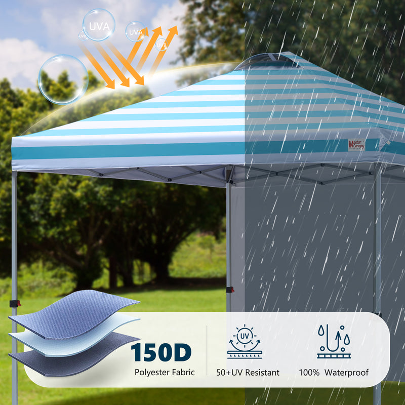 Load image into Gallery viewer, Leisure Sports Durable Pop-Up Canopy Tent with Sidewall - 8x8, 10x10