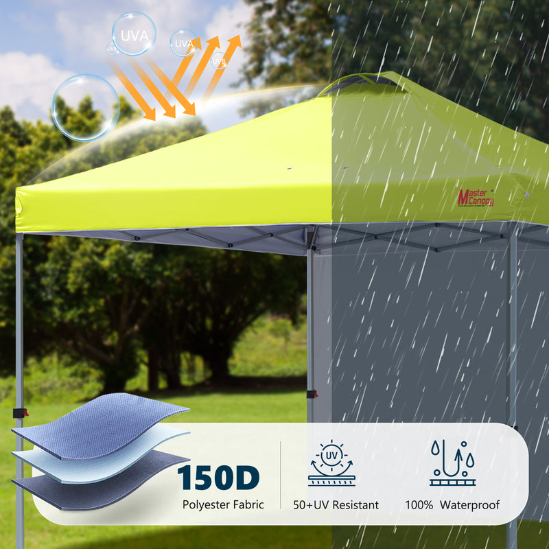 Load image into Gallery viewer, Leisure Sports Durable Pop-Up Canopy Tent with Sidewall - 8x8, 10x10