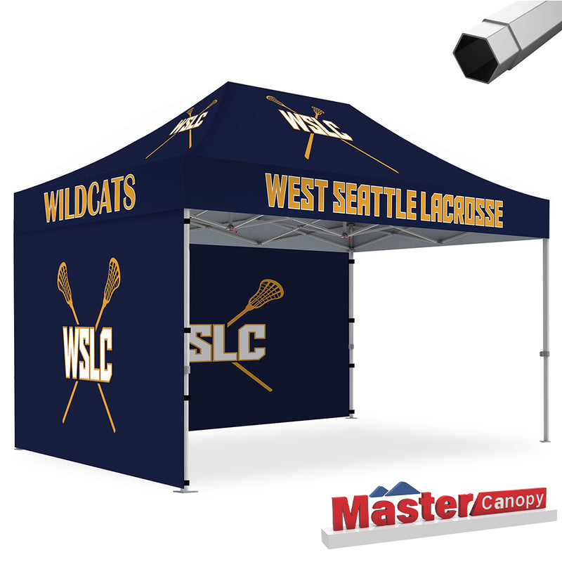 Load image into Gallery viewer, Mastercanopy Core-35 Custom Canopy Tent 10x15 Heavy Duty Pop‑up Personalized