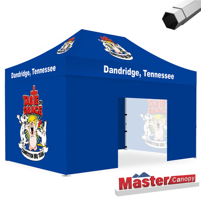 Load image into Gallery viewer, Mastercanopy Core-35 Custom Canopy Tent 10x15 Heavy Duty Pop‑up Personalized