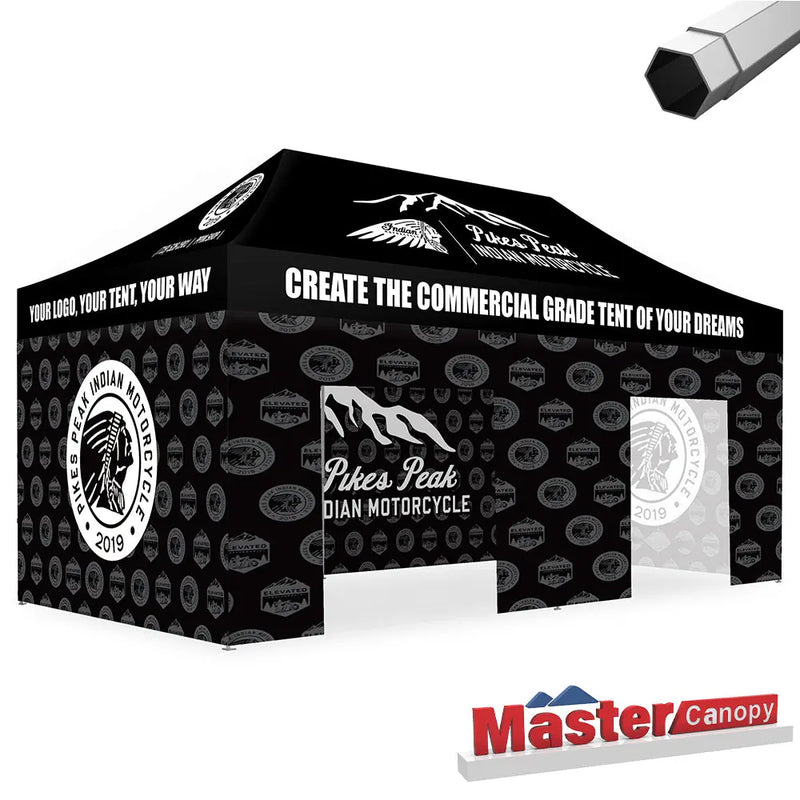 Load image into Gallery viewer, Mastercanopy Core-35 Custom Canopy Tent Heavy Duty Pop‑up Personalized 10x10, 10x15, 10x20