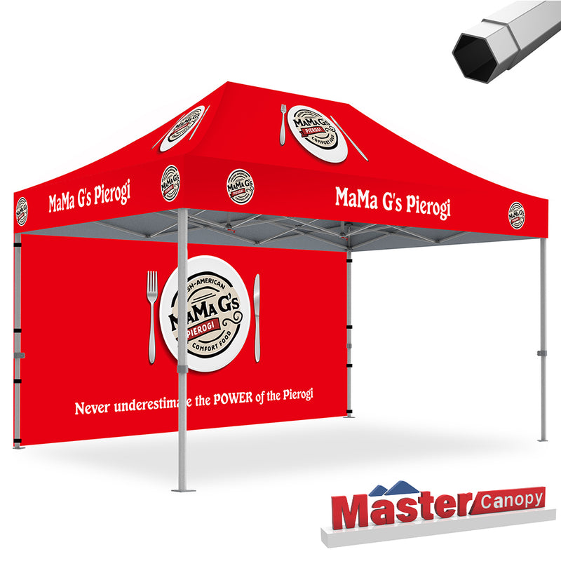 Load image into Gallery viewer, Mastercanopy Core-35 Custom Canopy Tent 10x15 Heavy Duty Pop‑up Personalized