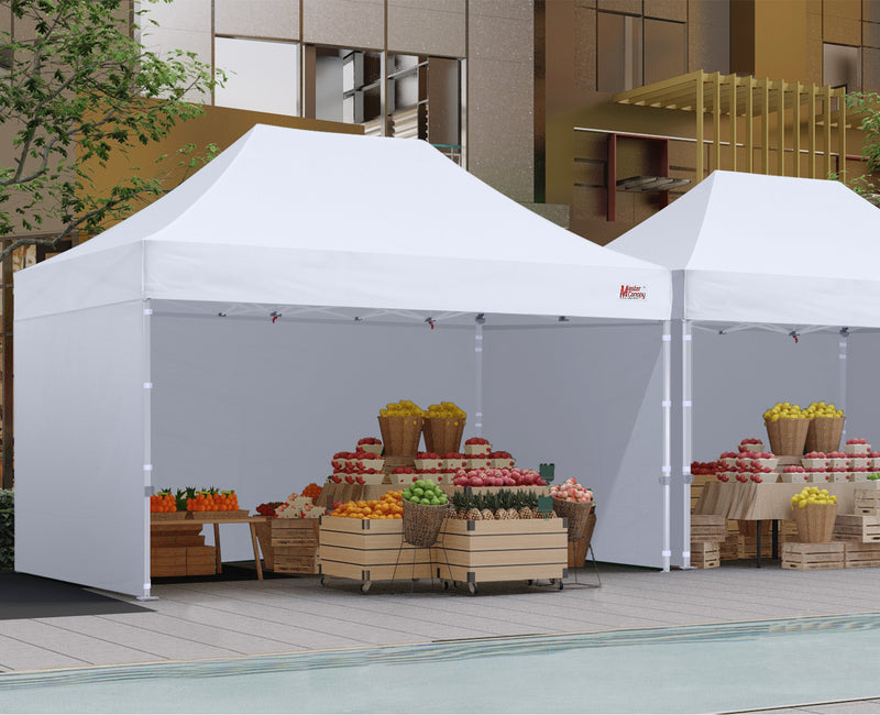 Load image into Gallery viewer, Mastercanopy Core-35 Premium Heavy Duty Instant Canopy Tent with Sidewalls - 10x10, 10x15, 10x20
