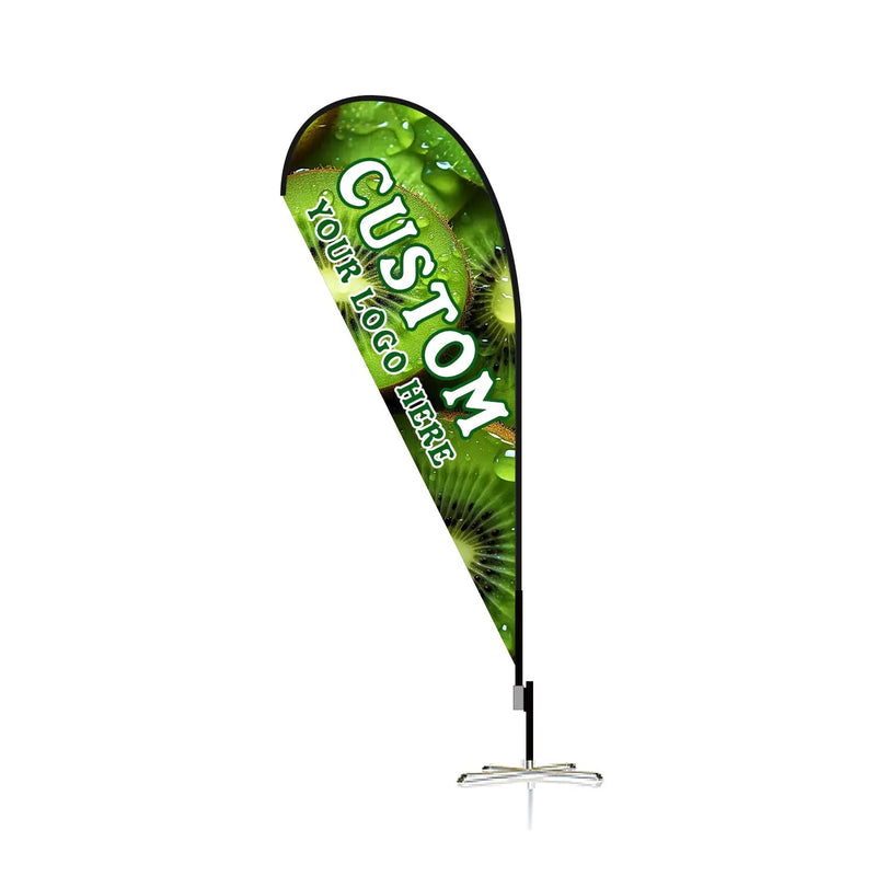 Load image into Gallery viewer, Custom Feather Blade Teardrop Rectangle Flag Full Set 8FT, 10FT, 12FT