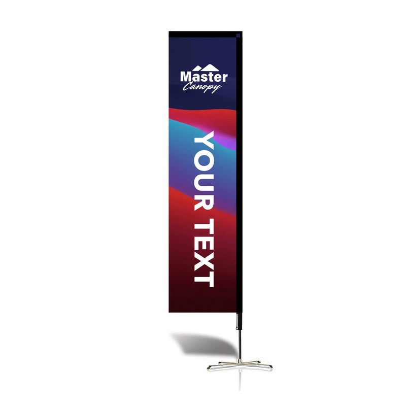 Load image into Gallery viewer, Custom Feather Blade Teardrop Rectangle Flag Full Set 8FT, 10FT, 12FT