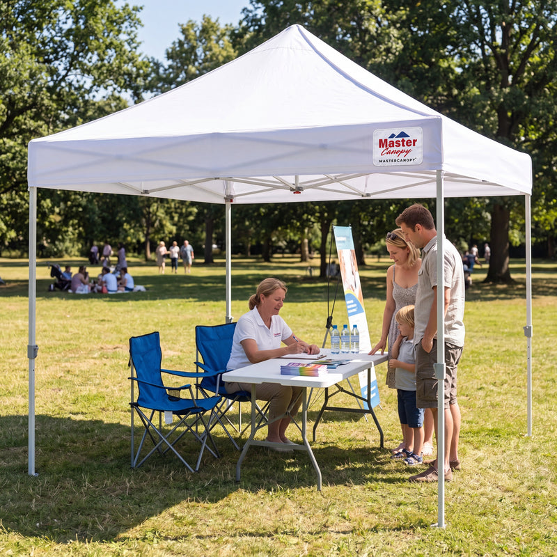 Load image into Gallery viewer, Mastercanopy Lite-30 Commercial Canopy Tent Instant Shelter - 10x10, 10x15, 10x20