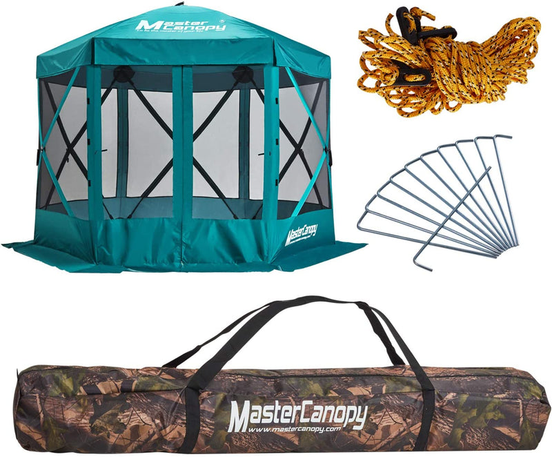 Load image into Gallery viewer, 10x10/12x12 Portable Screen House Room Pop up Gazebo Outdoor Camping Tent