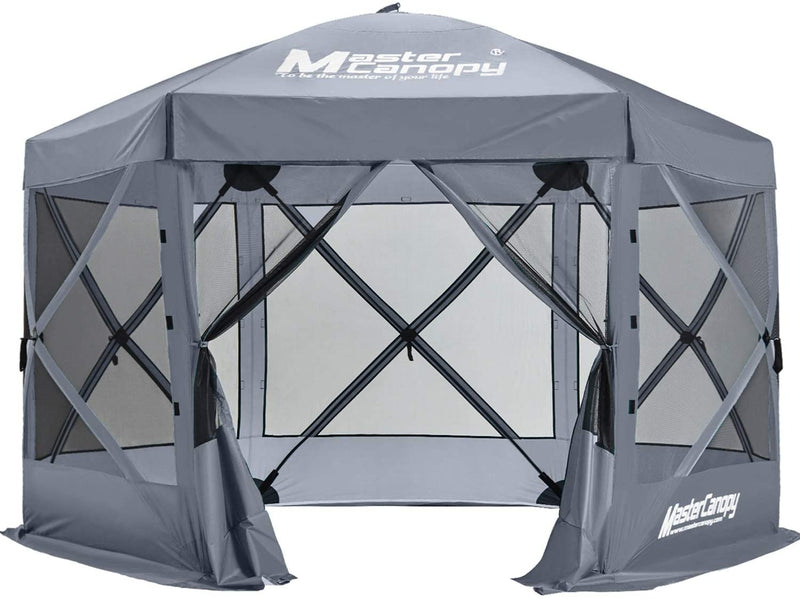 Load image into Gallery viewer, 10x10/12x12 Portable Screen House Room Pop up Gazebo Outdoor Camping Tent
