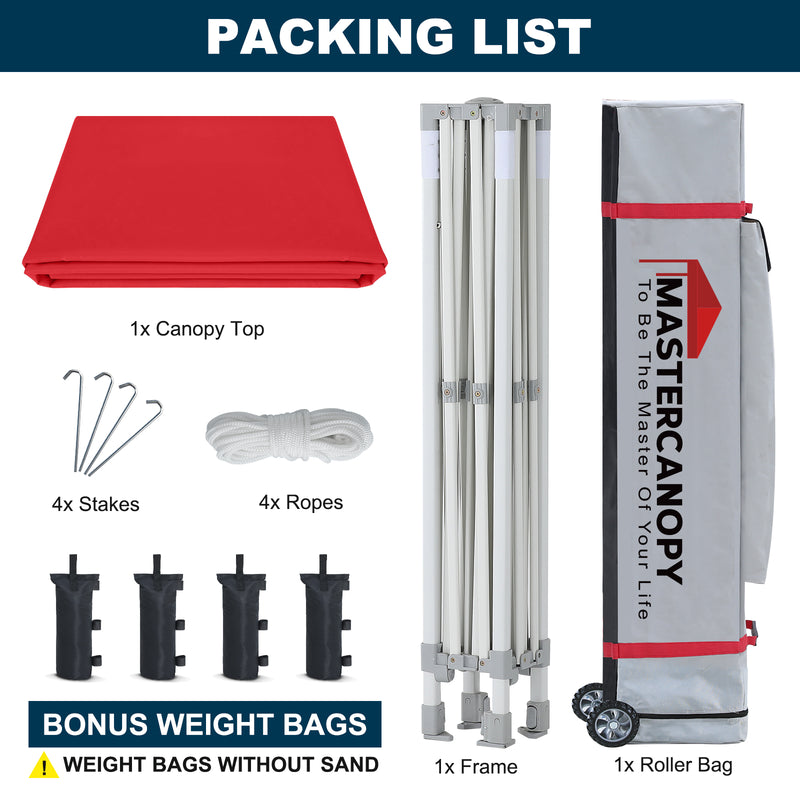 Load image into Gallery viewer, Mastercanopy Lite-30 Commercial Canopy Tent Instant Shelter - 10x10, 10x15, 10x20
