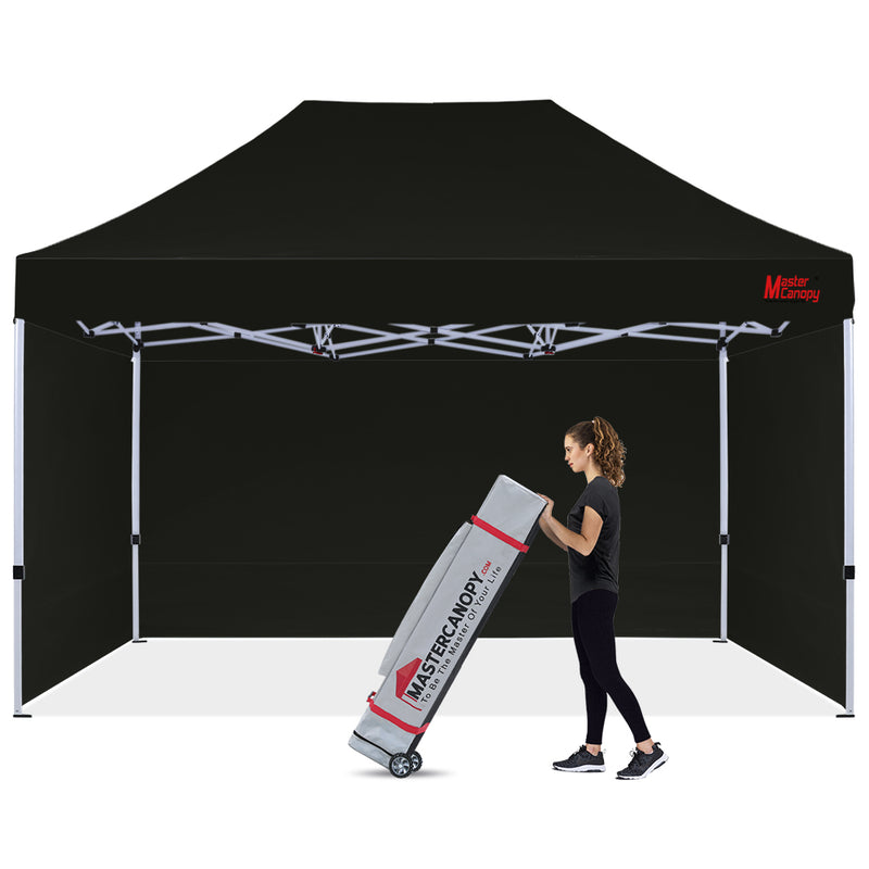 Load image into Gallery viewer, Mastercanopy Lite-30 Commercial Canopy Tent with Sidewalls - 10x10, 10x15, 10x20
