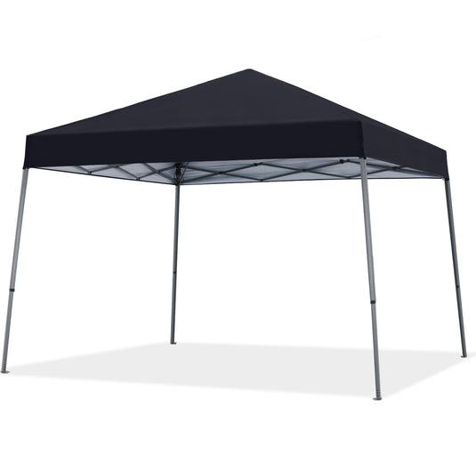 Leisure Sports Portable Pop-Up Canopy Tent with Large Base - 8x8, 10x10, 12x12