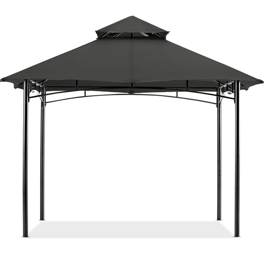 9x9/10x12/11x11 Outdoor Garden Patio Gazebo with Stable Steel Farme