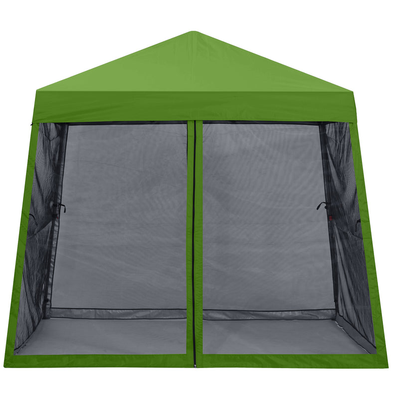 Load image into Gallery viewer, Leisure Sports Stable Pop-Up Canopy Tent with Mosquito Netting - 8x8, 10x10, 11x11
